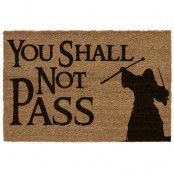 Lord of the Rings - You Shall Not Pass Doormat