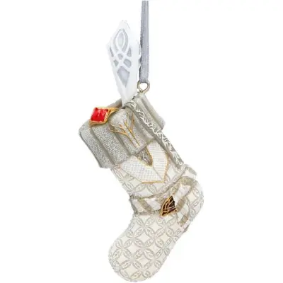 Sagan om Ringen Baubles - Nemesis Now - Gandalf the White Stocking - för None - flerfärgad