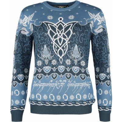 Sagan om Ringen Christmas jumper - Evenstar - S XXL - för Dam - flerfärgad