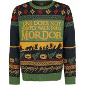 Sagan om Ringen Christmas jumper - Walk Into Mordor - XS 5XL - för Herr - flerfärgad