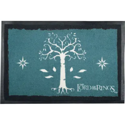 Sagan om Ringen Dörrmatta - Gondor - för  blå/vit