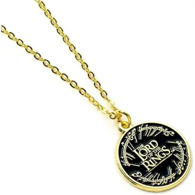 Sagan om Ringen Halsband - Logo - för  guldfärgad