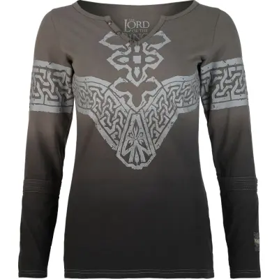 Sagan om Ringen Långärmad tröja - Khazad-Dûm - M XXL - för Dam - grå