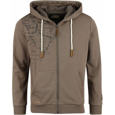 Sagan om Ringen Luvjacka - The Hobbit  - Bilbo Baggins - S XL - för Herr - brun