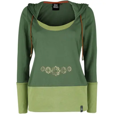 Sagan om Ringen Luvtröja - Eowyn - S XXL - för Dam - grön