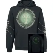 Sagan om Ringen Luvtröja - Gondor - M XXL - för Herr - svart