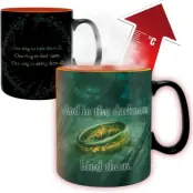 Sagan om Ringen Mugg - Sauron - Tasse mit Thermoeffekt - för flerfärgad