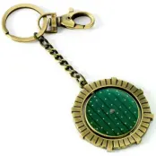 Sagan om Ringen Nyckelring - Hobbit Door - för None - guldfärgad