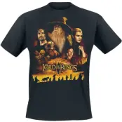 Sagan om Ringen T-shirt - Poster - S 4XL - för Herr - svart