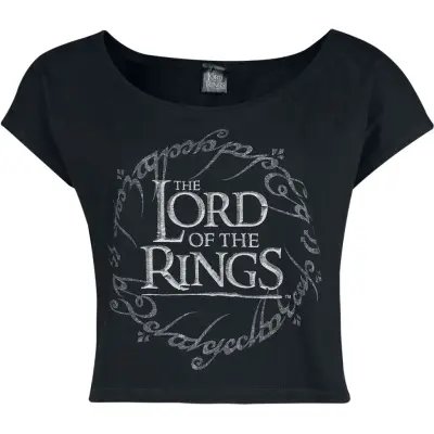 Sagan om Ringen T-shirt - Ring - L XXL - för Dam - svart