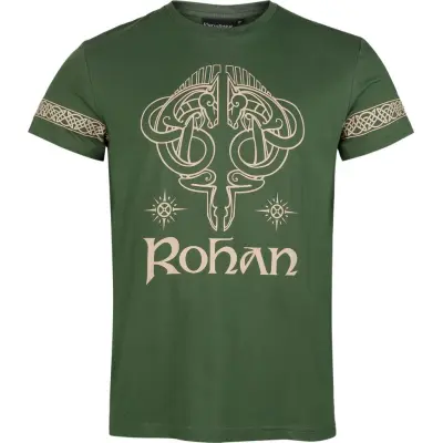 Sagan om Ringen T-shirt - Rohan - S 3XL - för Herr - flerfärgad