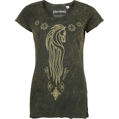 Sagan om Ringen T-shirt - Rohan - S XXL - för Dam - flerfärgad