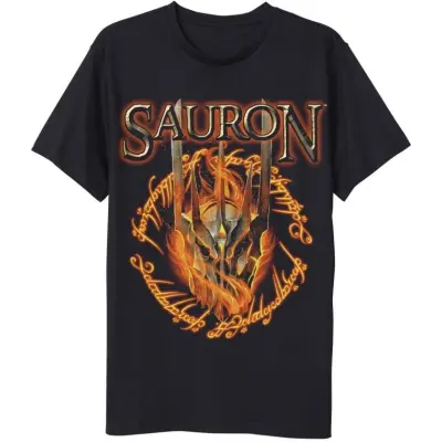 Sagan om Ringen T-shirt - Sauron - M XXL - för Herr - svart