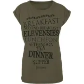 Sagan om Ringen T-shirt - Shire Food - XS XXL - för Dam - oliv