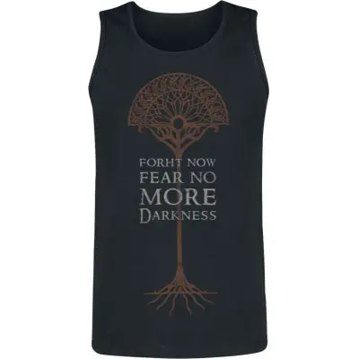 Sagan om Ringen Topp - No More Darkness - S XXL - för Herr - svart