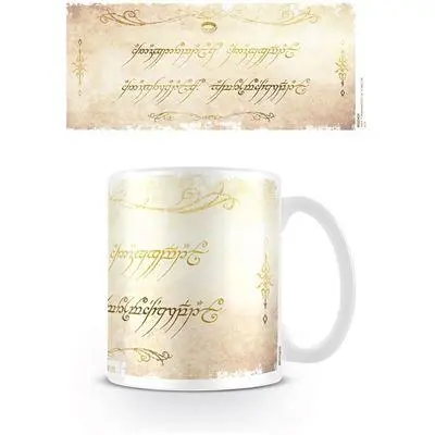 The Lord Of The Ring Ring Inscription Mug