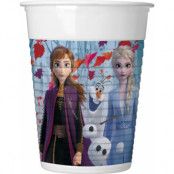 8 stk Plastmuggar 200 ml - Frost 2 - Disney Frozen 2