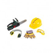 BOSCH Chain Sawii + Helmet + Work Gloves KL8532
