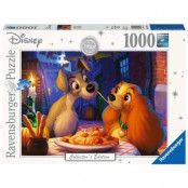 Pussel Disney Collectors Edition Lady and the Tramp 1000 Bitar
