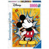 Pussel Disney Retro Mickey Mouse 1000Bitar
