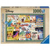 Pussel Disney Vintage Movie Poster 1000Pc