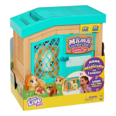 Little Live Pets Mama Surprise Marsvin - Little Live -  Leksaksaffären