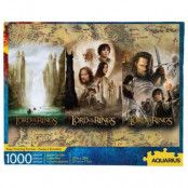 Lord of the Rings - Movie Posters Triptych Jigsaw Puzzle