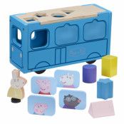 Peppa Pig - Wood Play - School Bus Sorter