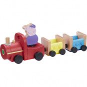 Peppa Pig Wooden Train & Figure