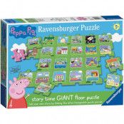 Ravensburger Peppa Pig Tell a Story 24pc Giant Floor Jigsaw Puzzle