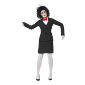 Saw Puppet Tjej Maskeraddräkt - Large
