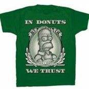 Homer - In Donuts We Trust, Basic Tee