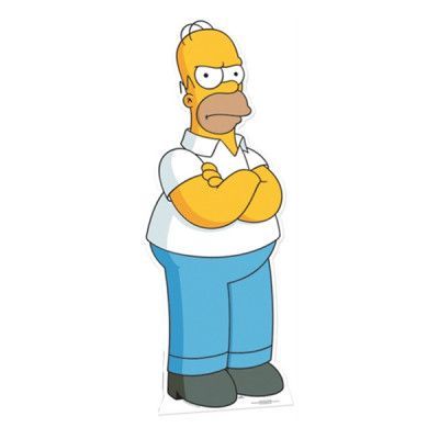 Homer Simpson Kartongfigur