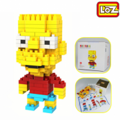 LOZ Diamond Block - Bart Simpson