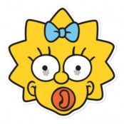 Maggie Simpson Pappmask - 1-pack