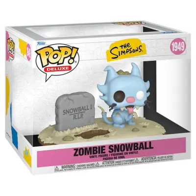 POP figure Deluxe The Simpsons Zombie Snowball