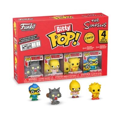 POP Simpsons - Bitty 4-Pack - Scratchy 2,5 cm