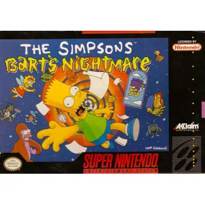 Simpsons Barts Nightmare (US-import)