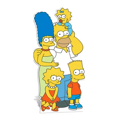 Simpsons Kartongfigur