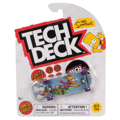 Tech Deck Fingerboard 96mm Entertainment The Simpsons 2/7 25 - Tech Deck -  Leksaksaffären