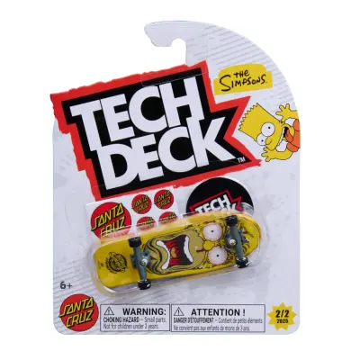Tech Deck Fingerboard 96mm The Simpsons 2/2 - Tech Deck -  Leksaksaffären