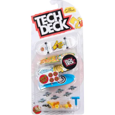 Tech Deck Skate 4-pack The Simpsons - Tech Deck -  Leksaksaffären