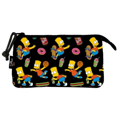 The Simpsons - Bart - Triple Pencil Case