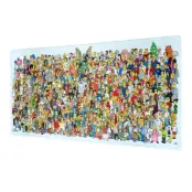 The Simpsons - Characters - XL Desktop Mat