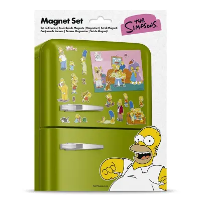 The Simpsons Die-cut magnet set