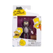 The Simpsons Figur 6cm w2 Scratchy