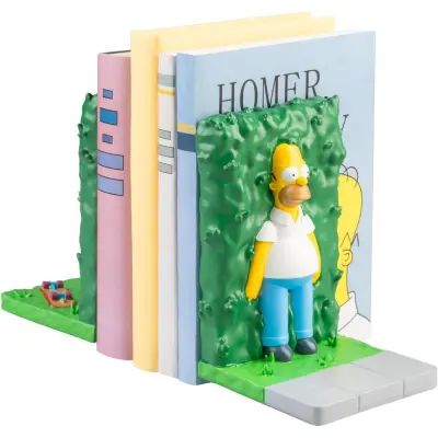 The Simpsons Homer bookends