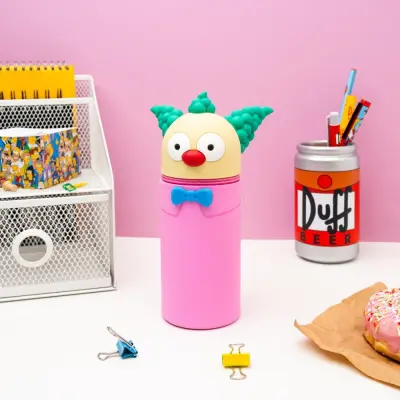 The Simpsons - Krusty The Clown - 3D Silicon Pencil Case