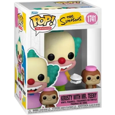 The Simpsons - Krusty With Mr. Teeny Vinyl Figur 1741 - Funko Pop! - Funko Shop Europe