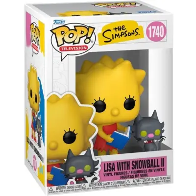 The Simpsons - Lisa With Snowball 2 Vinyl Figur 1740 - Funko Pop! - Funko Shop Europe